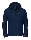 3413 3 LAYER PADDED JACKET Navy - Suomen Brodeeraus
