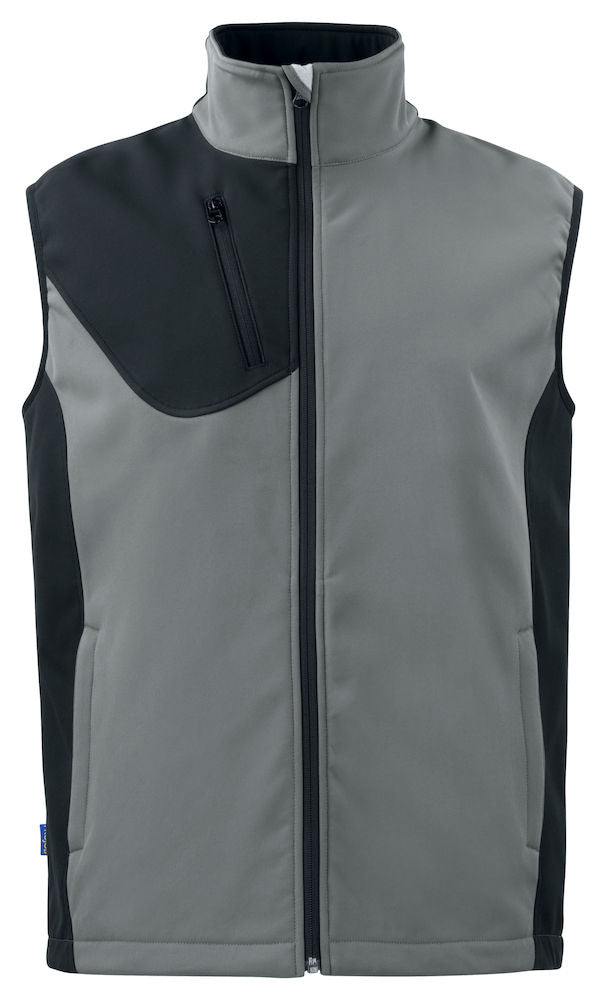 3702 VEST SOFTSHELL Stone - Suomen Brodeeraus