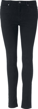 5-pocket Stretch Pants ladies Black - Suomen Brodeeraus