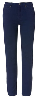 5-pocket Stretch Pants ladies Dark navy - Suomen Brodeeraus
