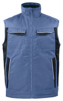 5704 PADDED VEST Blue - Suomen Brodeeraus