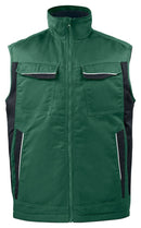 5704 PADDED VEST Forest green - Suomen Brodeeraus