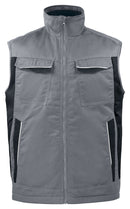 5704 PADDED VEST Grey - Suomen Brodeeraus
