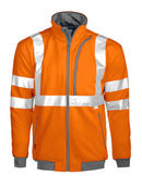 6103 SWEATSHIRT HV CL 3 ORANGE - Suomen Brodeeraus