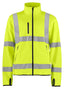 6105 Lite Softshell Jacket HV CL 3 Yellow/Bl - Suomen Brodeeraus