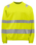 6106 SWEARTSHIRT HV CL 3 Yellow - Suomen Brodeeraus
