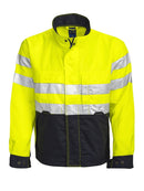 6401 JACKET HV Yellow/Black - Suomen Brodeeraus