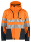 6420 3 LAYER PADDED JACKET Orange/blck - Suomen Brodeeraus