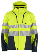 6420 3 LAYER PADDED JACKET Yellow/Bl - Suomen Brodeeraus