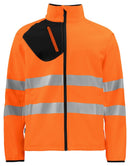 6432 SOFTSHELL JACKET Orange/blck - Suomen Brodeeraus