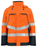 6440 JACKET HV Orange/blck - Suomen Brodeeraus
