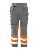 6502 PANTS HV ORANGE CL.1 - Suomen Brodeeraus