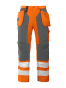 6506 PANTS HV CL.2 ORANGE - Suomen Brodeeraus