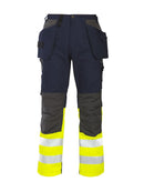6522 PANTS HV CL1 Yel/Blu - Suomen Brodeeraus