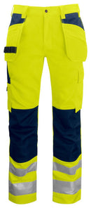 6531 PANTS HV CL 2 Yellow - Suomen Brodeeraus