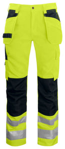6531 PANTS HV CL 2 Yellow/Bl - Suomen Brodeeraus