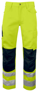 6532 PANTS HV CL 2 Yellow/Bl - Suomen Brodeeraus