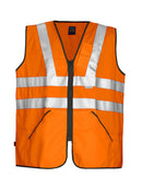 6702 VEST HV ORANGE CL.3 ONE SIZE - Suomen Brodeeraus