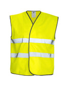 6703 VEST HV YELLOW ONE SIZE - Suomen Brodeeraus