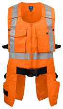 6704 VEST HV orange - Suomen Brodeeraus