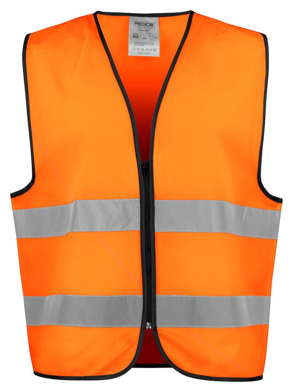 6709 Vest Orange/blck no size - Suomen Brodeeraus