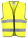 6709 Vest Yellow/Bl no size - Suomen Brodeeraus