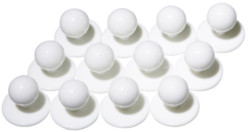 7906 BUTTONS WHITE ONE SIZE - Suomen Brodeeraus