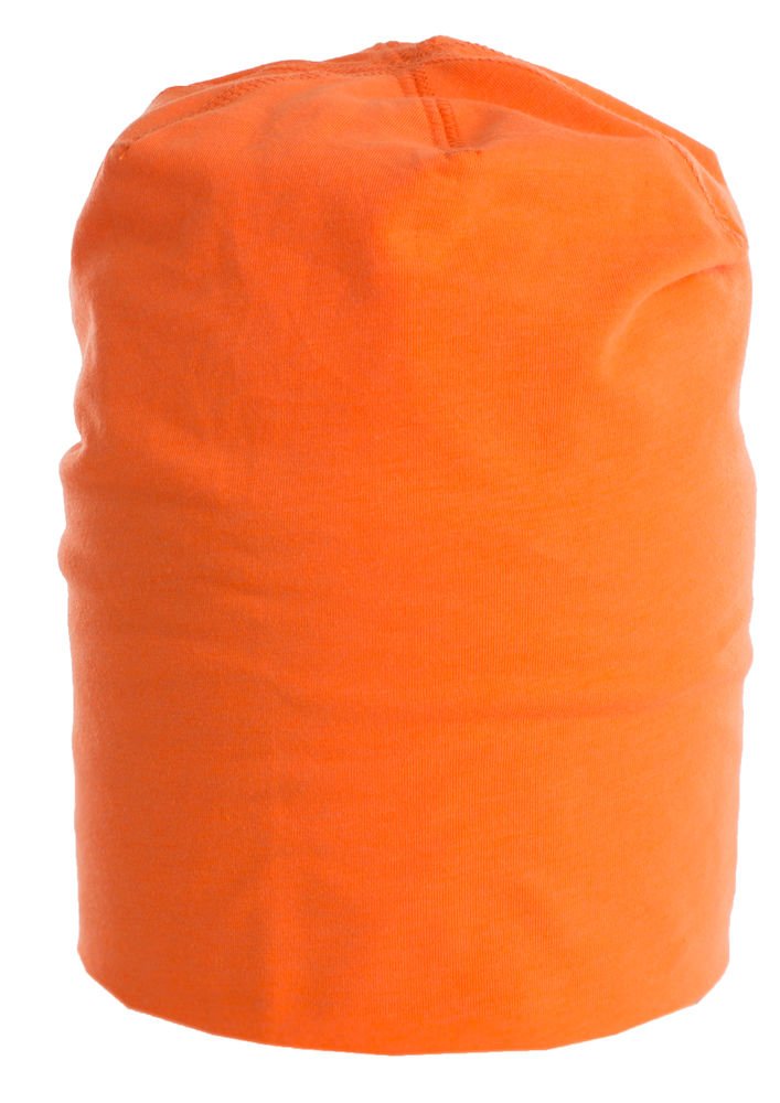 9037 BEANIE Orange one size - Suomen Brodeeraus