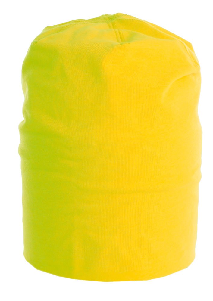 9037 BEANIE Yellow one size - Suomen Brodeeraus