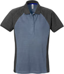 Acode pikeepaita naisten 7651 PIQ Sininen/Harmaa - Suomen Brodeeraus