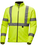 ADDVIS FLEECE JACKET HV YELLOW - Suomen Brodeeraus