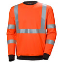 ADDVIS SWEATERSHIRT HV ORANGE - Suomen Brodeeraus