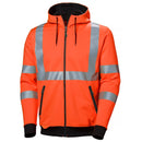 ADDVIS ZIP HOODIE HV ORANGE - Suomen Brodeeraus
