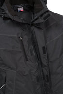 Airtech® talvitakki 4410 GTT Black/Hivis Yellow - Suomen Brodeeraus