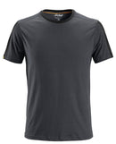 ALLROUNDWORK T-PAITA Teräksenharmaa/musta - Suomen Brodeeraus