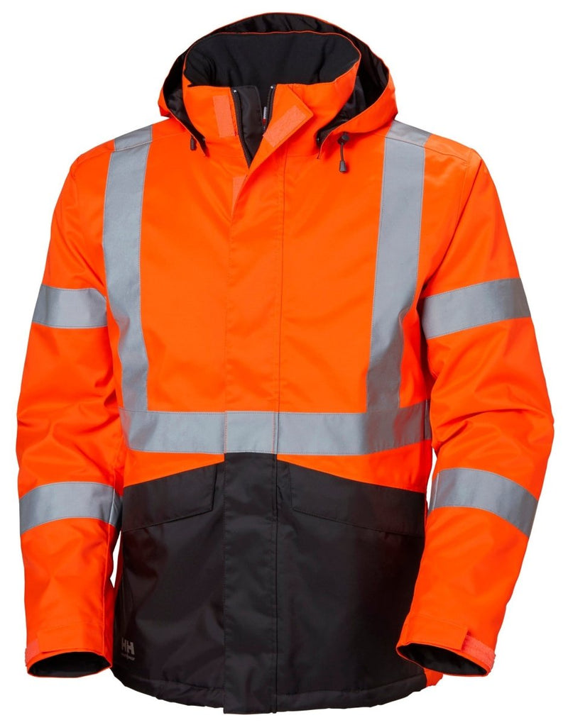 ALTA WINTER JACKET ORANGE/CHARCOAL - Suomen Brodeeraus