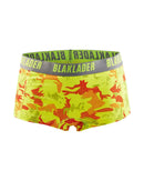 Alushousut 2-pack Huomio keltainen/Harmaa - Suomen Brodeeraus