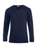 ASTON V-NECK NAVY - Suomen Brodeeraus