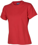 AUCKLAND LADY T-SHIRT RÖD - Suomen Brodeeraus