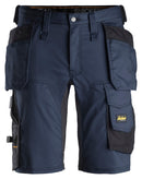 AW STRETCH-SHORTSIT RT Navy /musta - Suomen Brodeeraus