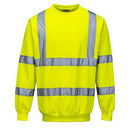 B303 - Hi-Vis swetari, keltainen - Suomen Brodeeraus