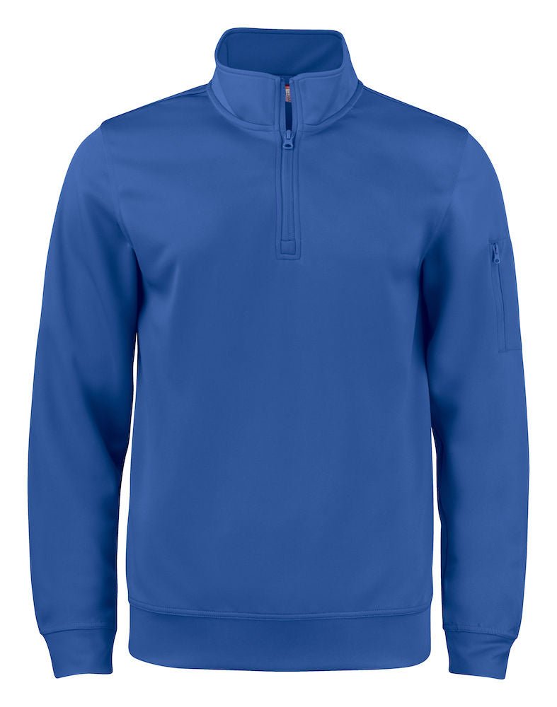 Basic Active Half Zip Royal - Suomen Brodeeraus