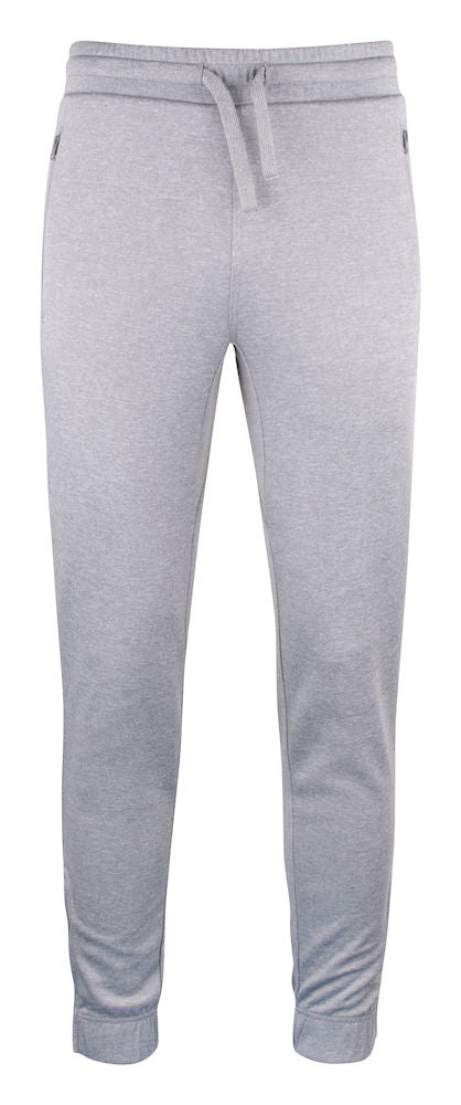 Basic Active Pants Grey Mel - Suomen Brodeeraus