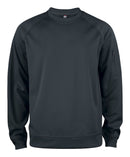 Basic Active Roundneck Black - Suomen Brodeeraus