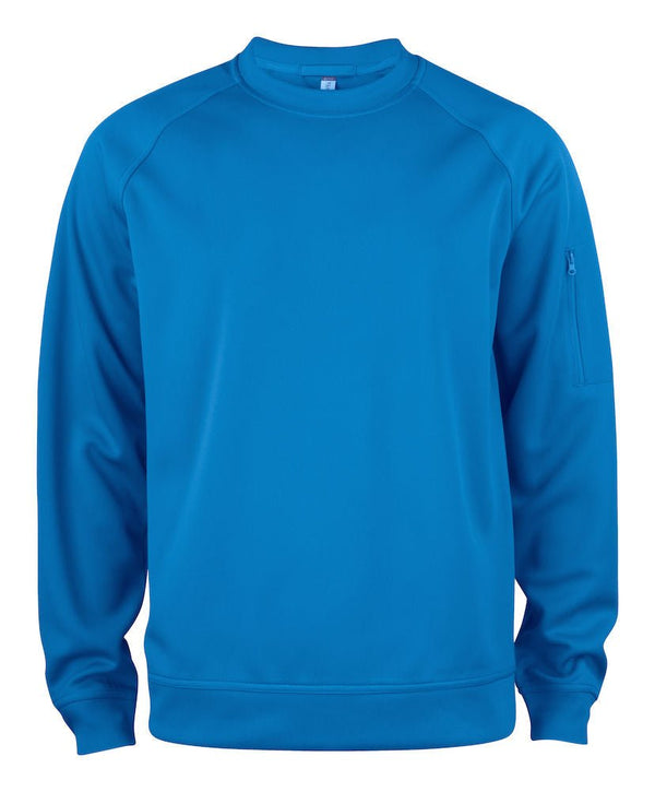 Basic Active Roundneck Royal - Suomen Brodeeraus