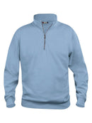 BASIC HALF ZIP LIGBL - Suomen Brodeeraus