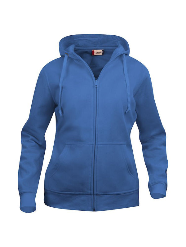 BASIC HOODY FULL ZIP LADY ROYAL 42 - Suomen Brodeeraus