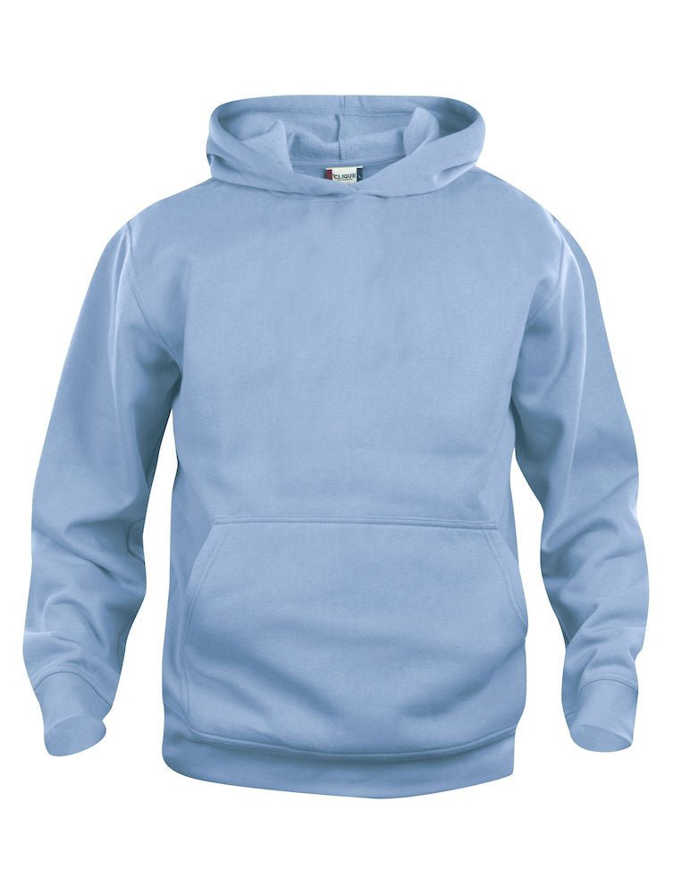 BASIC HOODY JR LIGBL - Suomen Brodeeraus