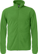 Basic Micro Fleece Jacket Apple green - Suomen Brodeeraus