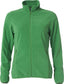 Basic Micro Fleece Jacket ladies Apple green - Suomen Brodeeraus